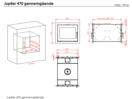 470 double face tegning