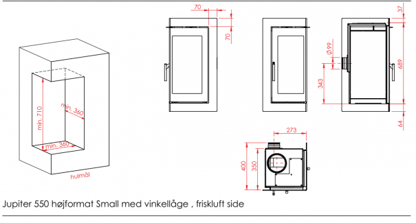 550 vertical small tek