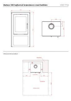 Meteor 550 vertical avec po